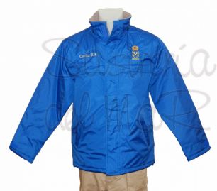 Parka azul royal PER personalizada 