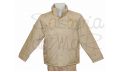 Parka beig Capitán de yate personalizada nombre + bandera