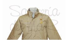 Parka beig Capitn de yate personalizada 