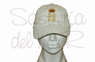 Gorra blanca Patrn de Yate