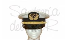 Gorra de plato Capitn de Marina Mercante ( modelo Armada )