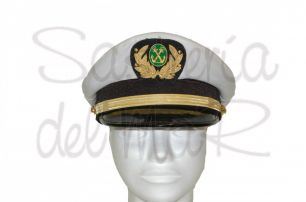 Gorra de plato Jefe de mquinas de Marina Mercante 