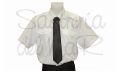 Corbata color negro 