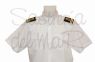 Camisa con charreteras para galones blandos