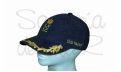 Gorra laureles azul PER y nombre asociación o club náutico 