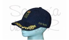 Gorra laureles azul PER y nombre asociacin o club nutico 