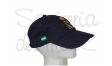 Gorra azul marino Capitn de Yate bandera Andalucia