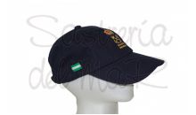 Gorra azul marino Patrn de Yate bandera Andalucia