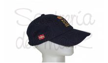 Gorra azul marino Patrn de Yate bandera Euskadi