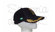 Gorra laureles azul Capitn de Yate bandera Andalucia