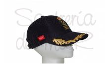 Gorra laureles azul Capitn de Yate bandera Comunida de Madrid