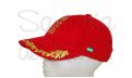 Gorra laureles roja Capitán de Yate bandera Andalucia