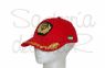 Gorra laureles roja Capitn de Marina Mercante bandera Andalucia