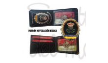 Cartera con placa PNB