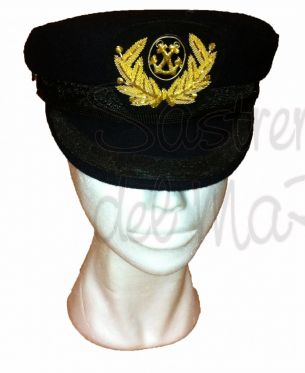 Gorra de pao Capitn Marina Mercante