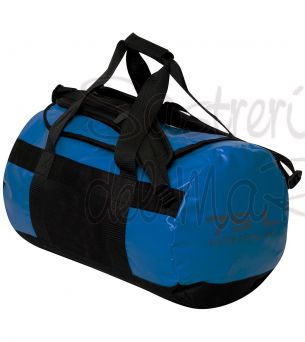 Mochila repelente al agua 75 litros color azul